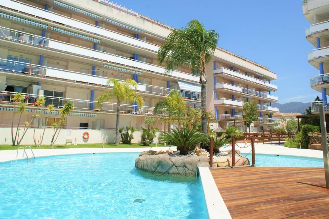 דירות Bonito Piso En Roses Con Piscina Y Parking Av-66 מראה חיצוני תמונה