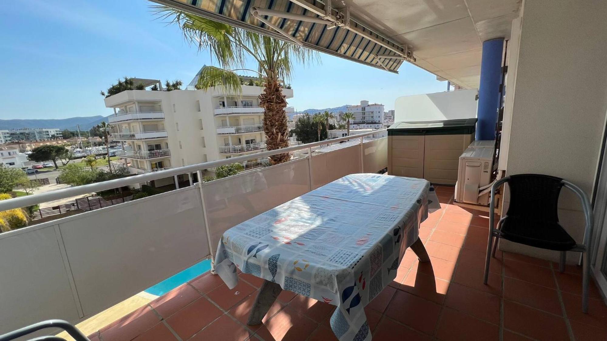 דירות Bonito Piso En Roses Con Piscina Y Parking Av-66 מראה חיצוני תמונה